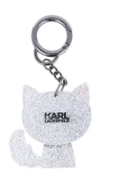 obesek za ključe Karl Lagerfeld 	srebrna	